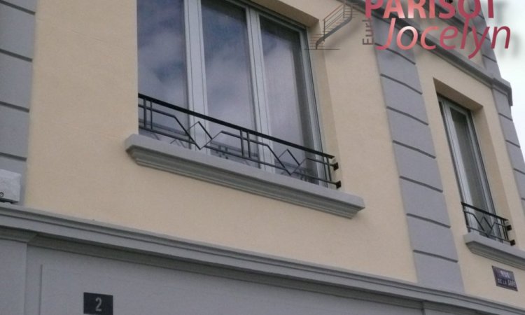 Barre d'appuis de fenêtre fer forgé sur mesure, Vesoul, Métallerie PARISOT Jocelyn